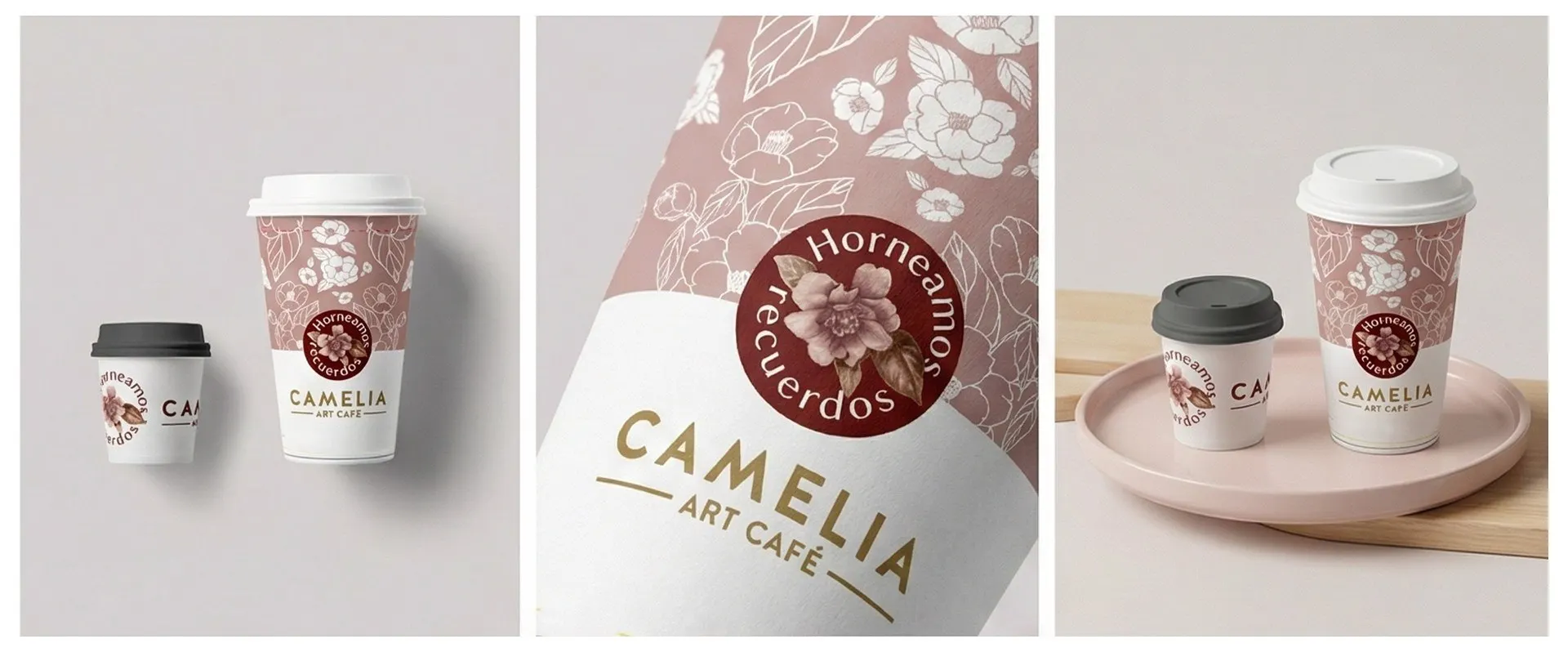 Aplicaciones de marca de Camelia