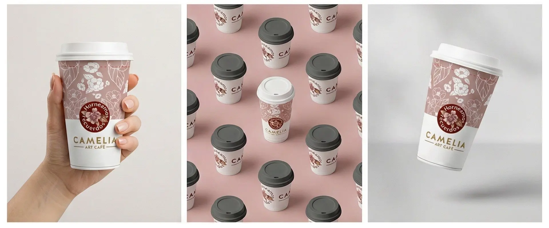 Packaging de Camelia Art Café