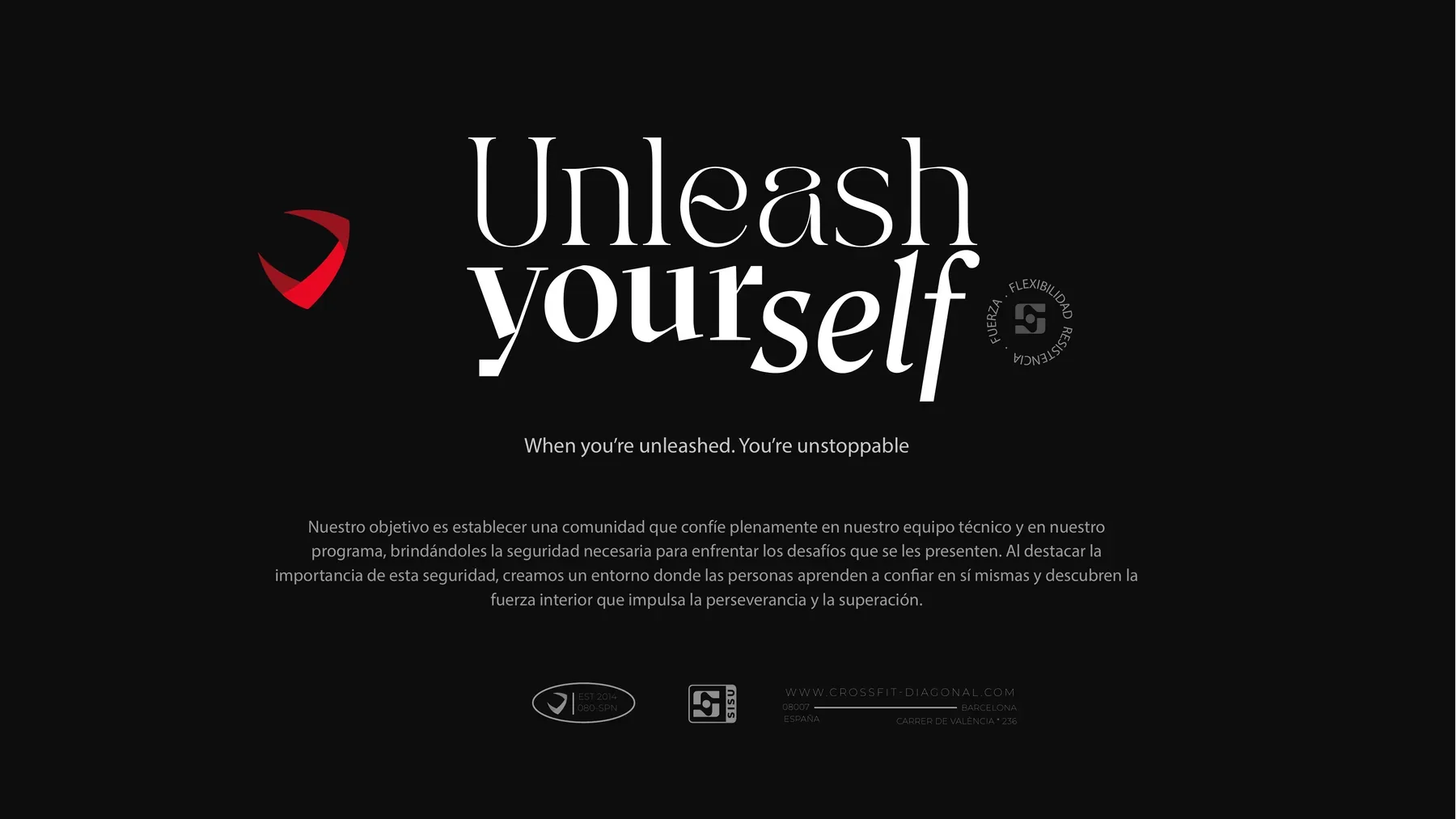 Claim Unleash yourself de CrossFit Diagonal