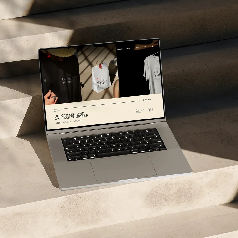 La web de merch — Unleash yourself fuera de la pantalla