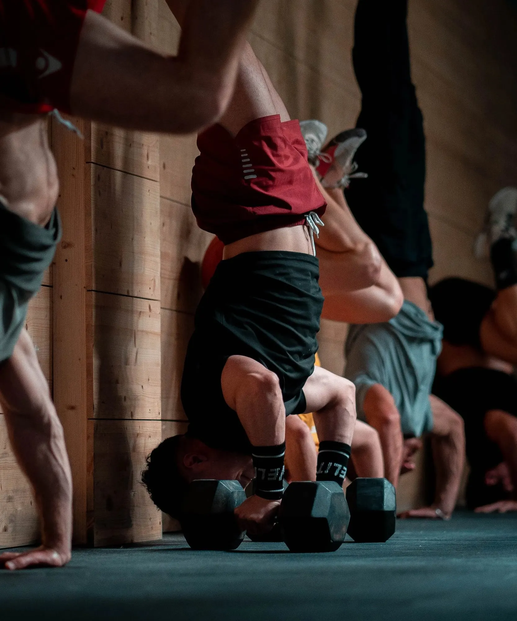 Socios de CrossFit Diagonal entrenando