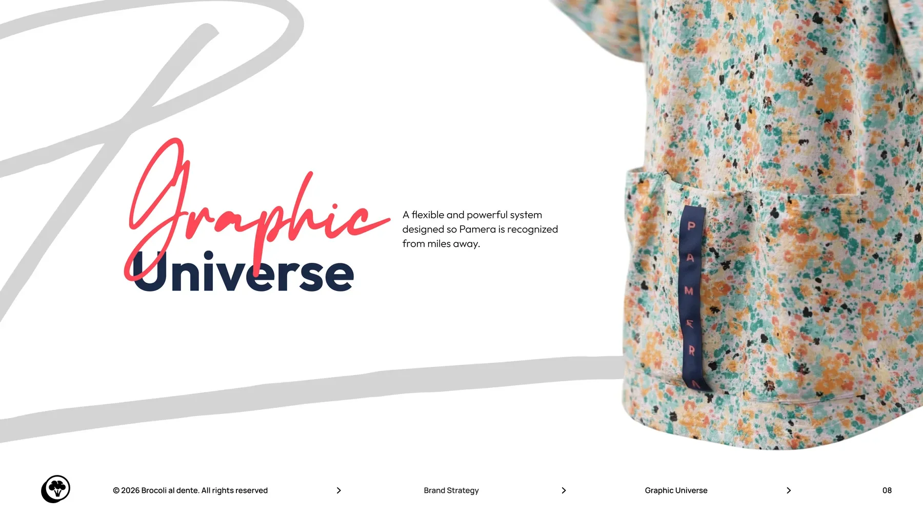 Universo gráfico y estampados de Pamera