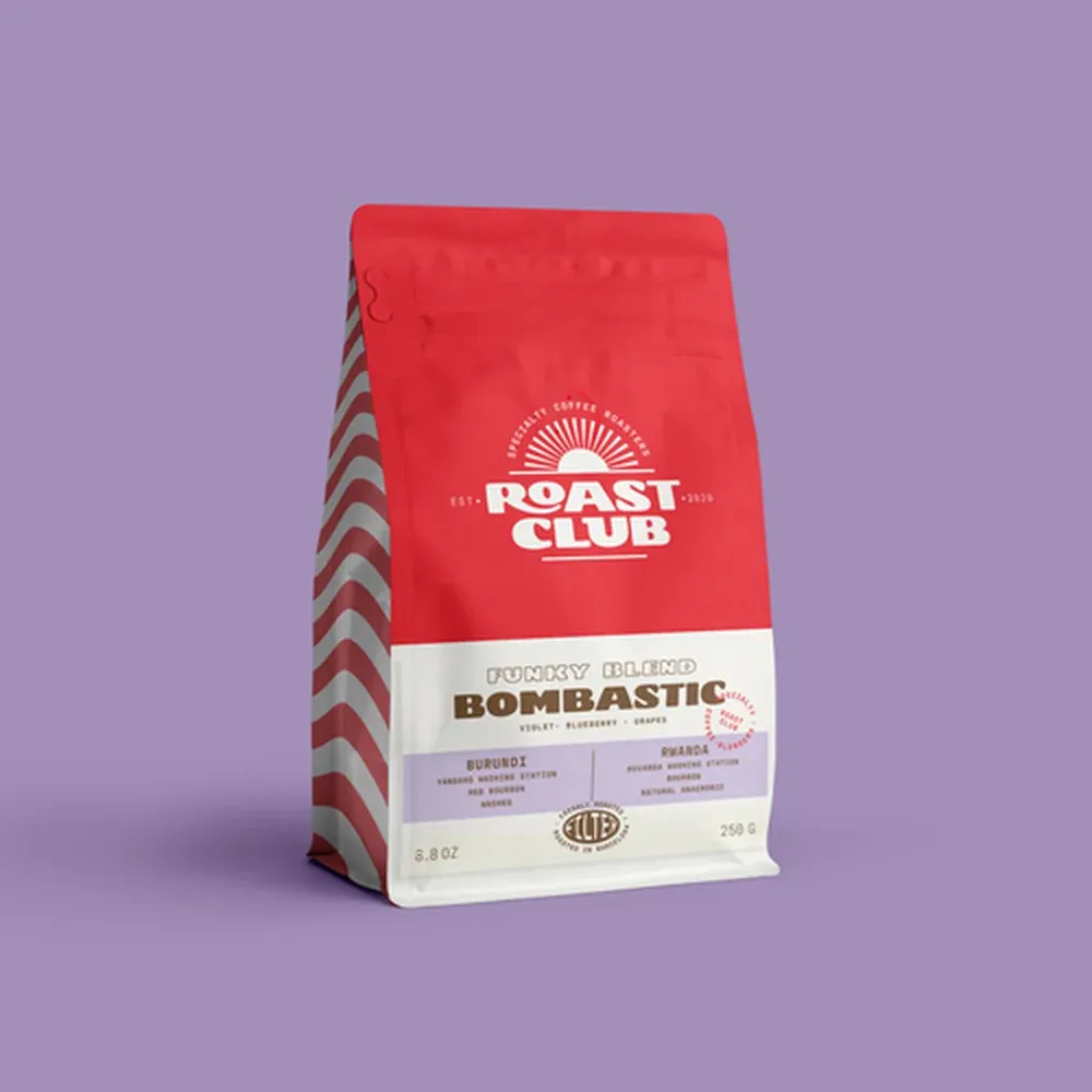 Bombastic — La línea de blends de Roast Club, cada uno con su color
