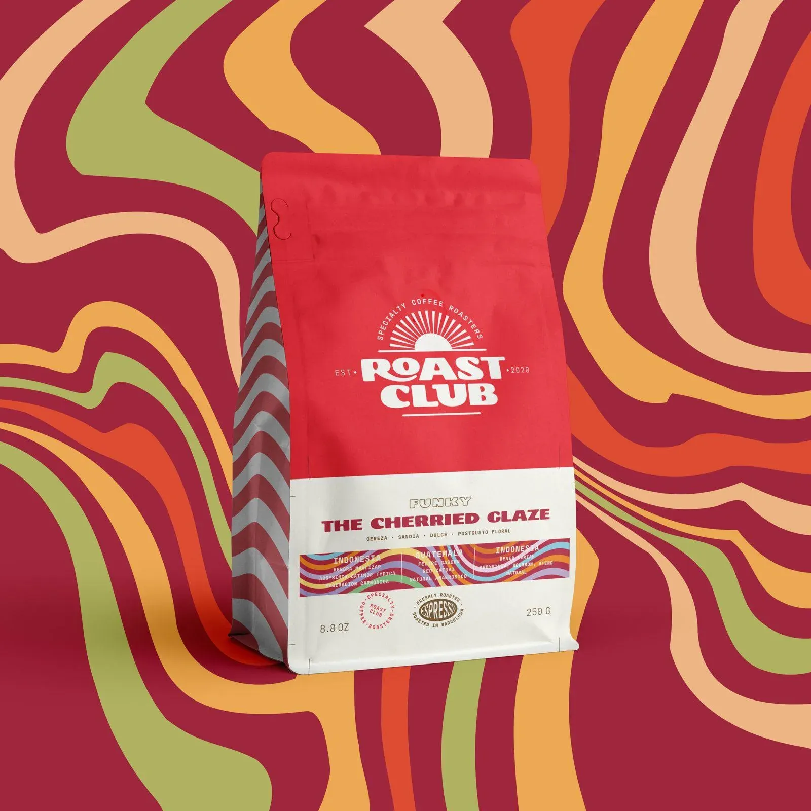The Cherried Glaze — La línea de blends de Roast Club, cada uno con su color