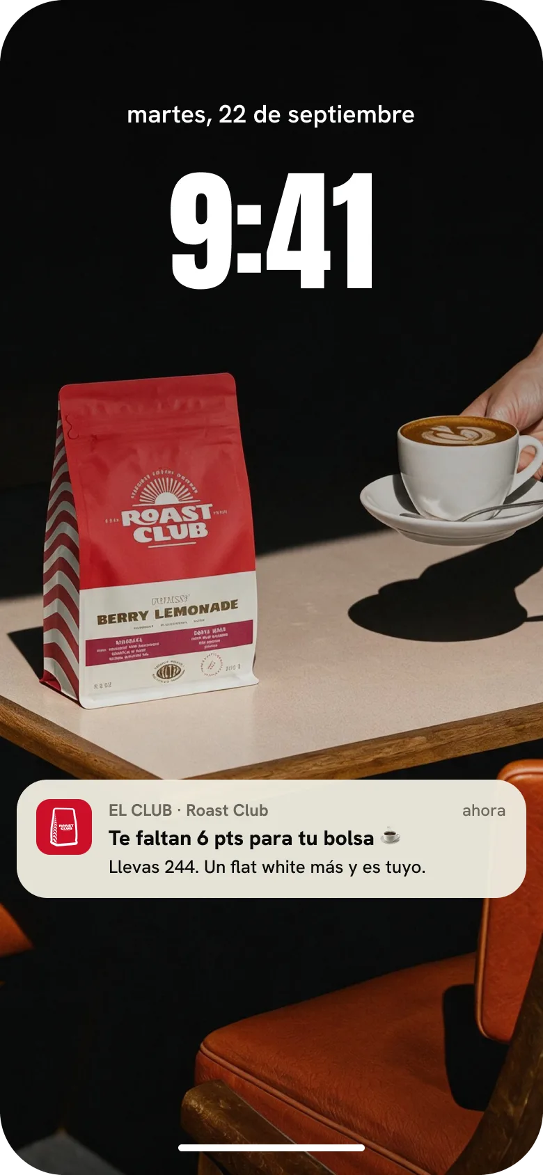 Aviso en la pantalla de bloqueo: te faltan 6 puntos