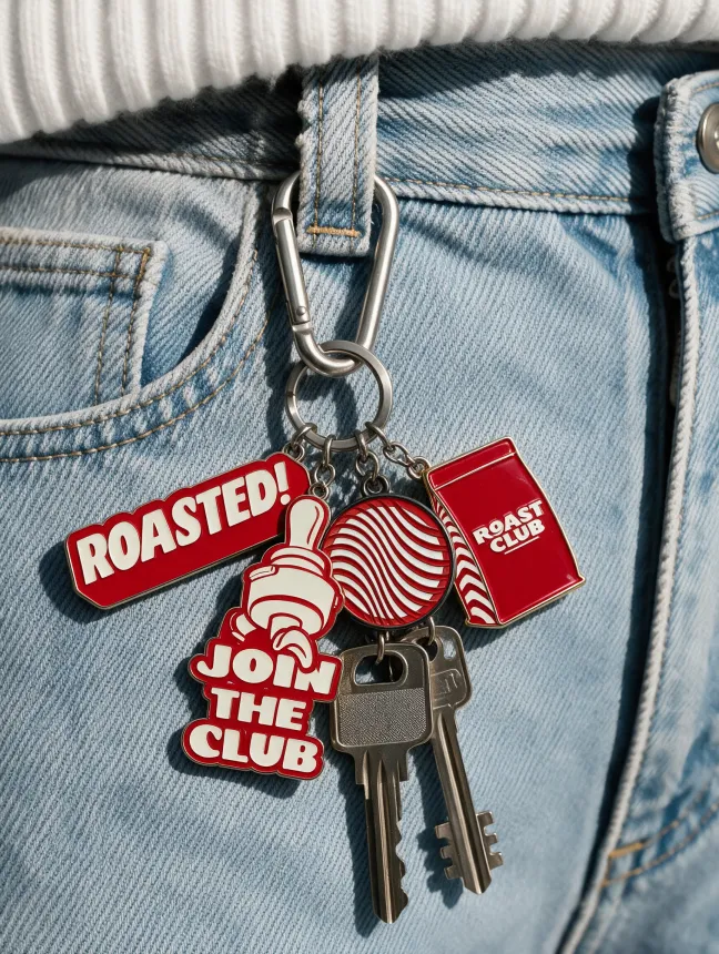 Llavero de Roast Club